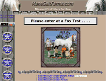 Tablet Screenshot of manegaitfarms.com